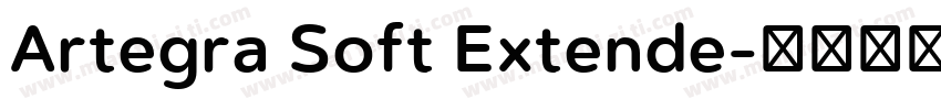 Artegra Soft Extende字体转换